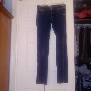 H and m dark demin jeans